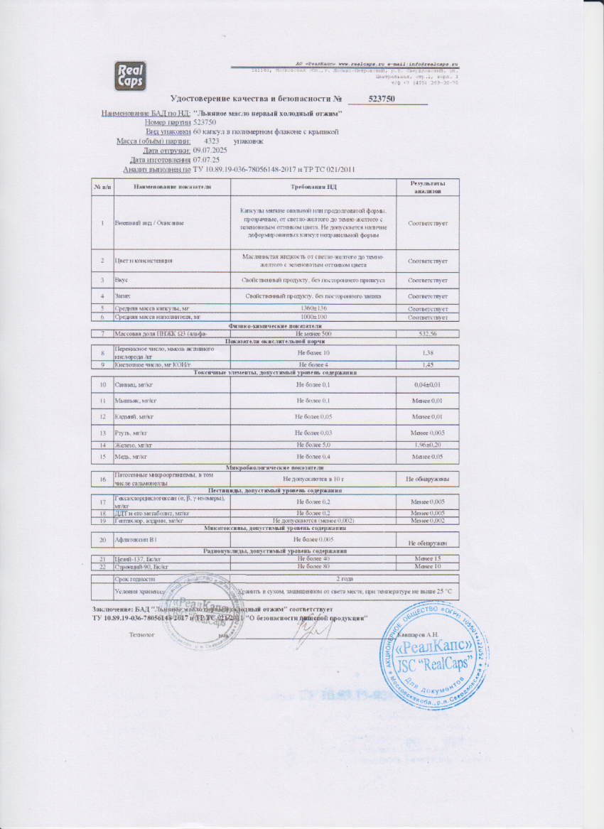 Паспорт №072025